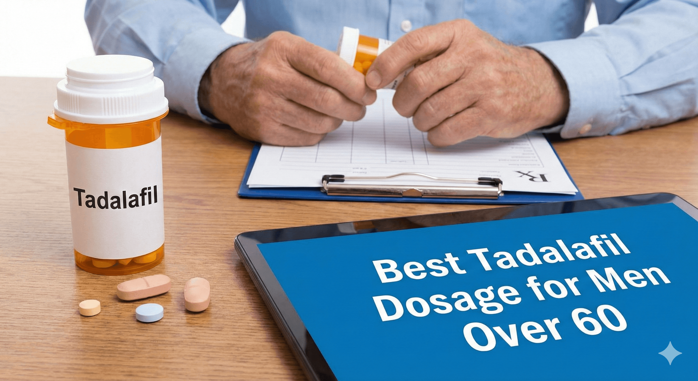 Best Tadalafil Dosage for Men Over 60