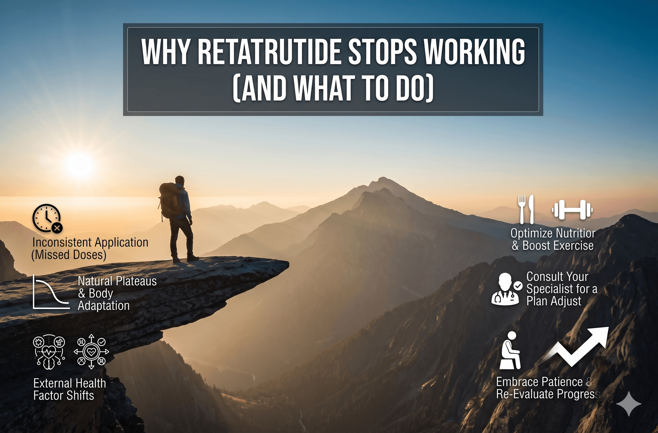 Retatrutide Weight Loss Plateau: Why It Stopped Working & What to Do