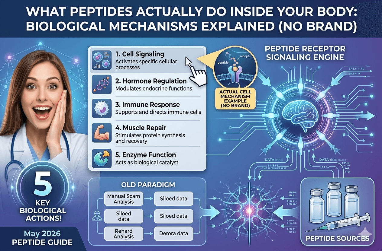 What Peptides Actually Do Inside Your Body | The Science Explained