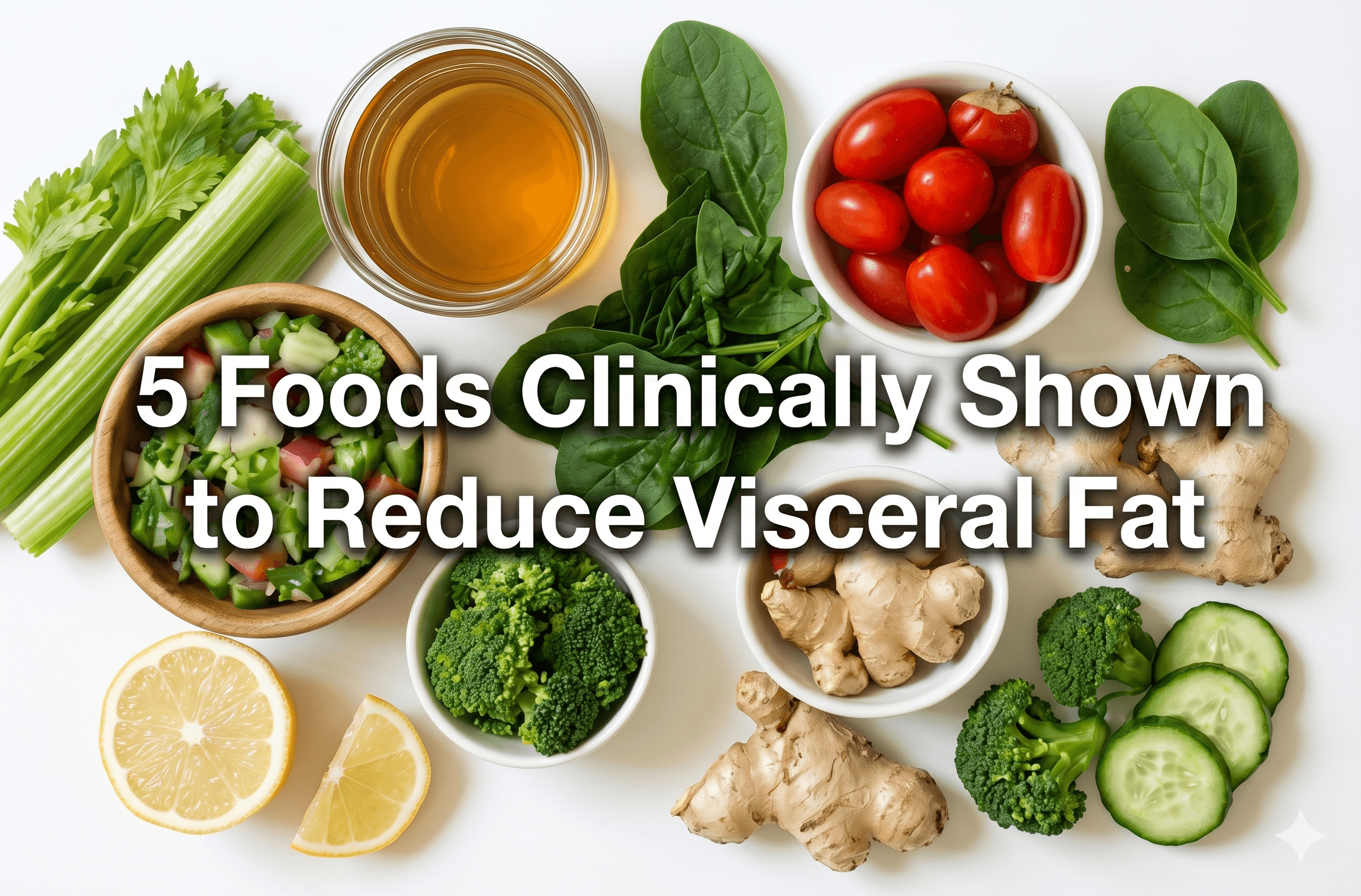 5 Foods Clinically Proven to Reduce Visceral Belly Fat