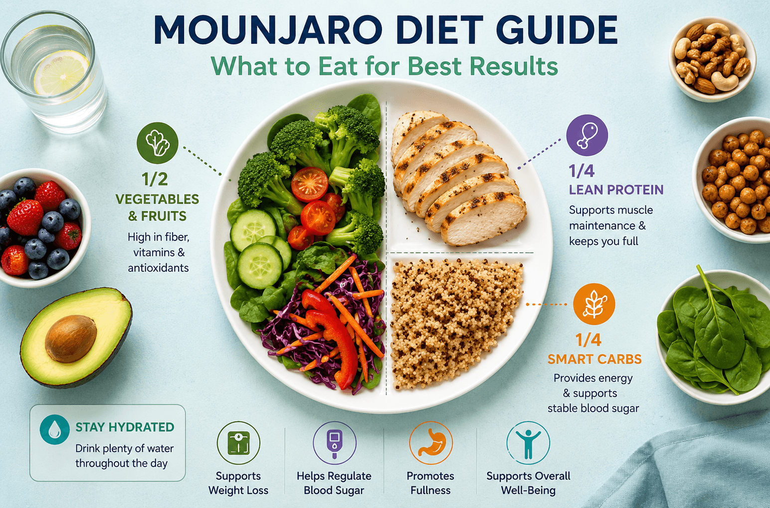 What to Eat on Mounjaro for Better Weight Loss Results