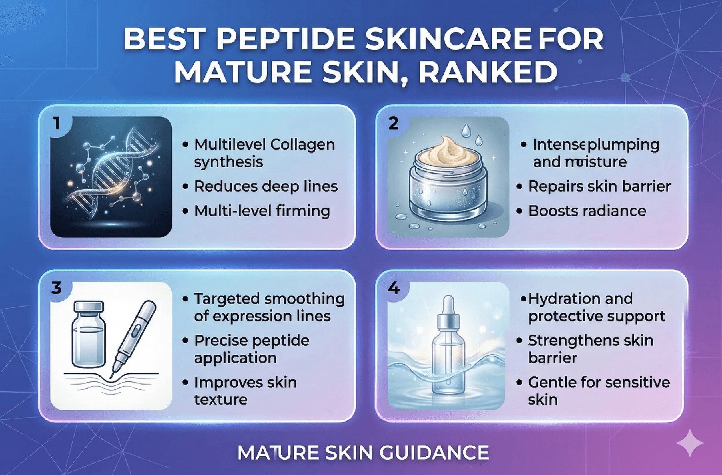 Best Peptide Skincare for Mature Skin (Ranked & Reviewed)