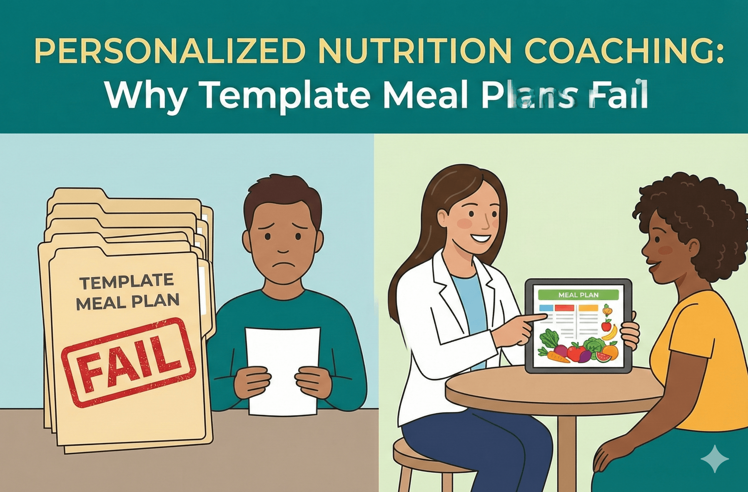 Personalized Nutrition Coaching: Why Template Meal Plans Fail