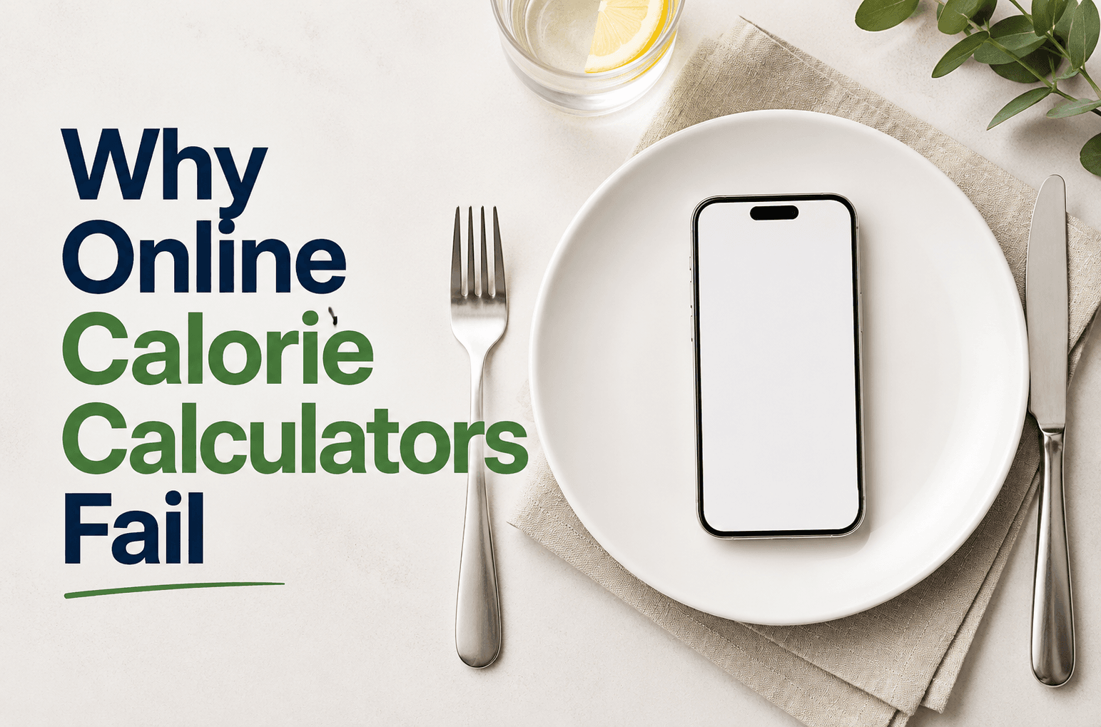Why Calorie Calculators Are Wrong for Weight Loss