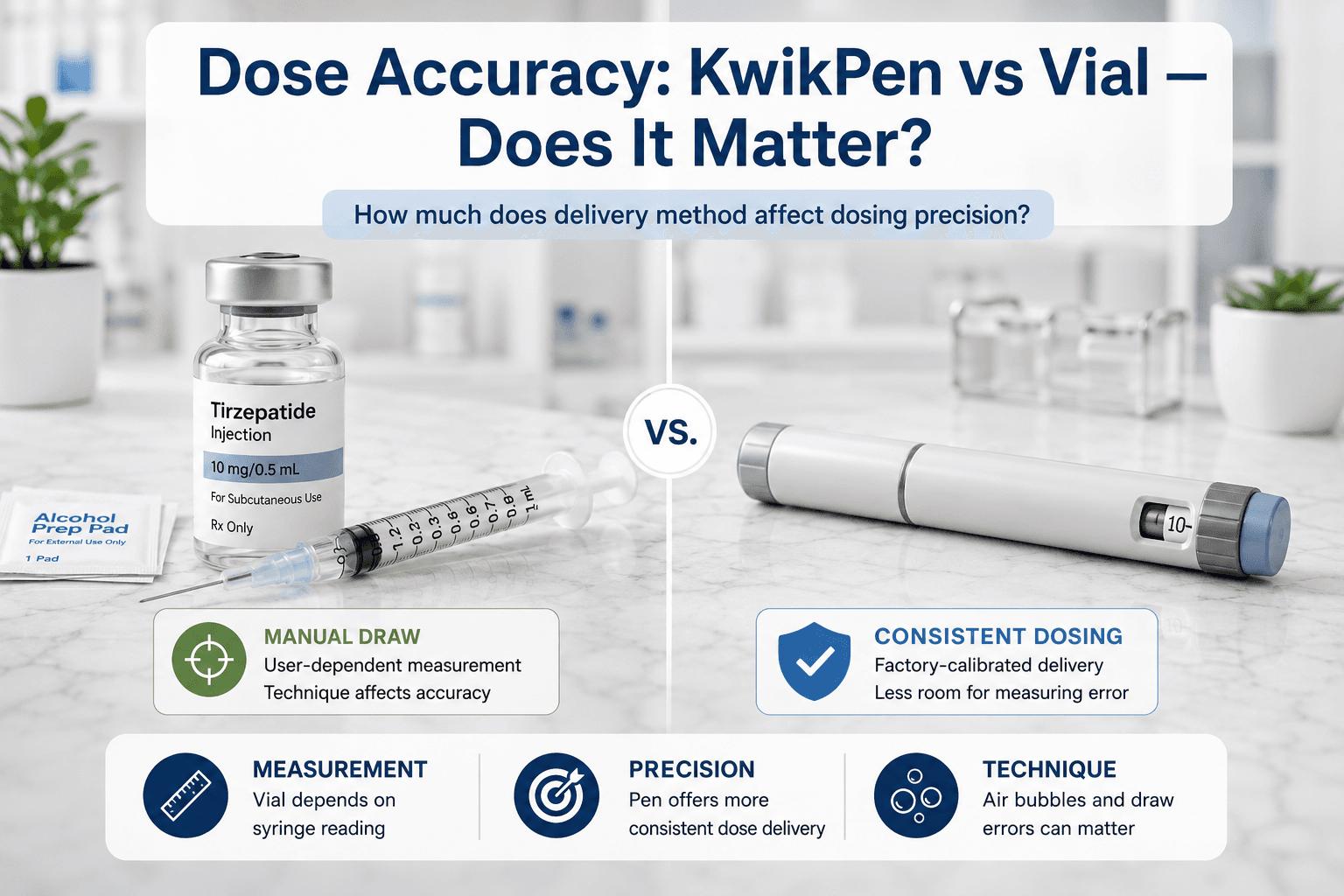 Dose Accuracy: KwikPen vs Vial - Does It Matter?