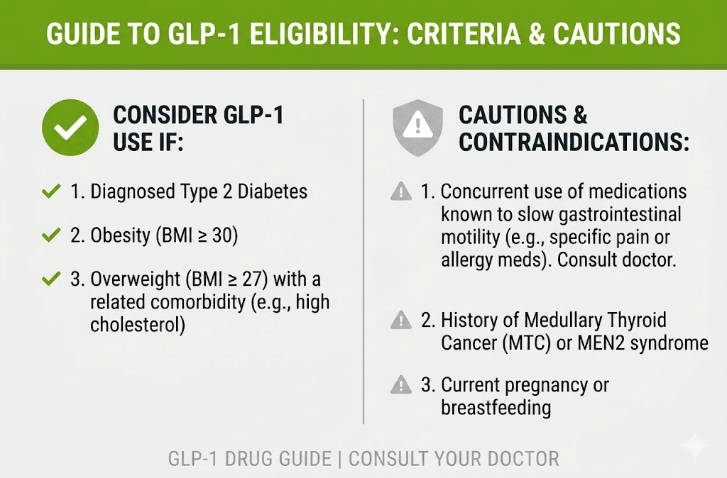 Who Should and Shouldn’t Take GLP-1 Drugs: A Criteria Guide