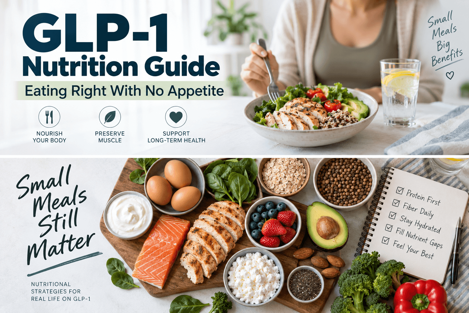 GLP-1 Nutrition Guide: Eating Right With No Appetite