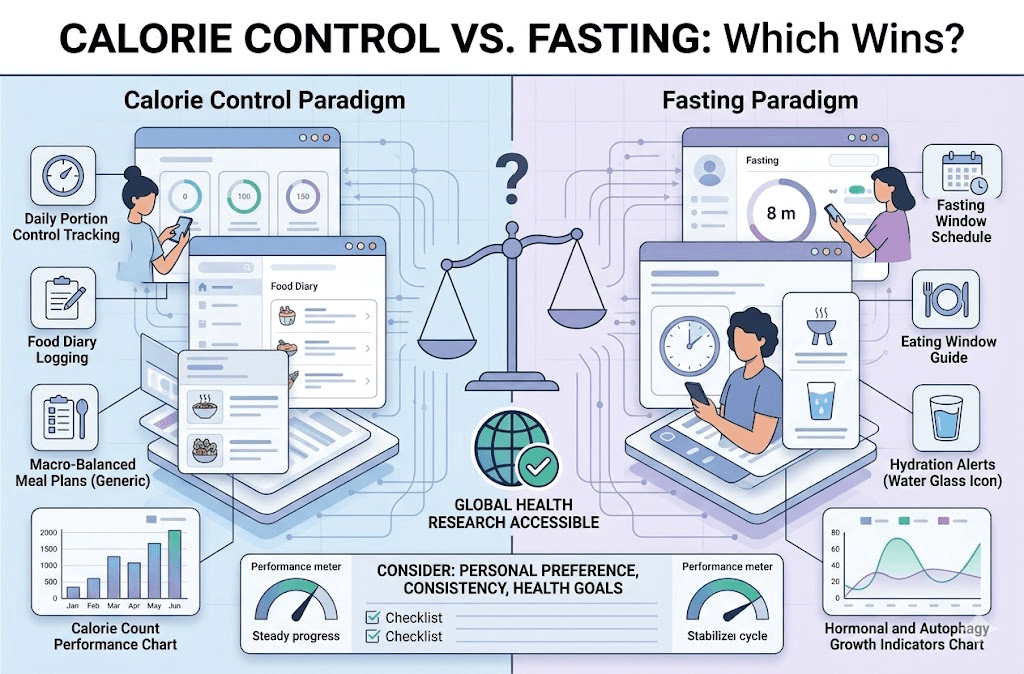 Calorie Control vs. Fasting: Which Wins for 100+ Lb Weight Loss?