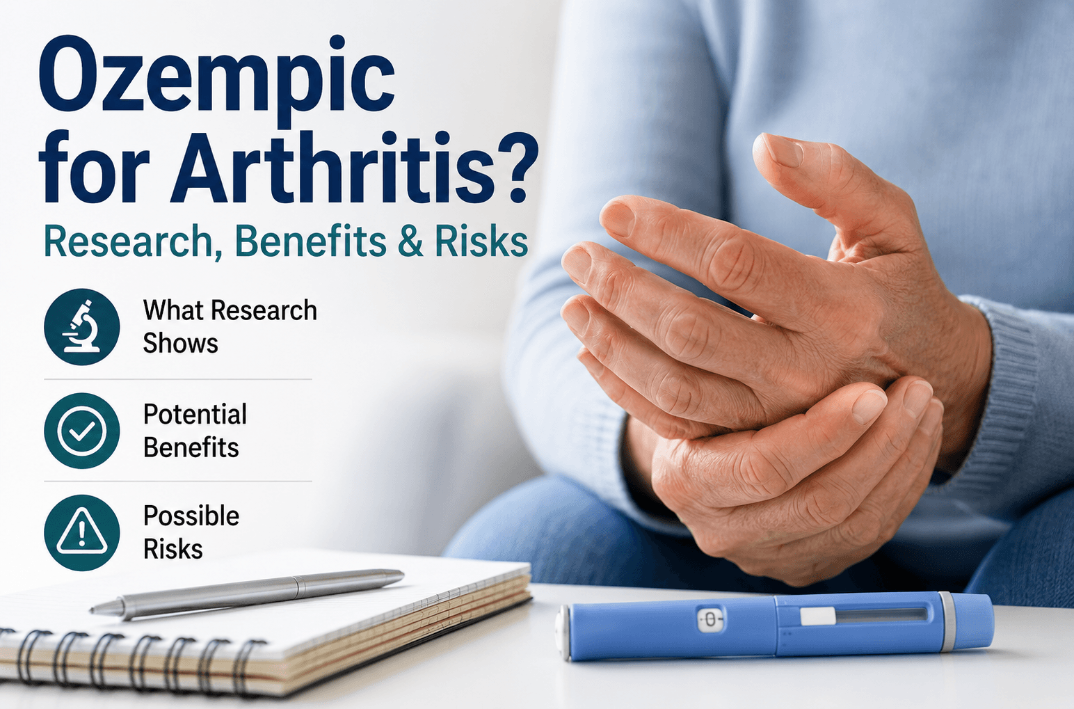 Ozempic for Arthritis? Research, Benefits & Risks