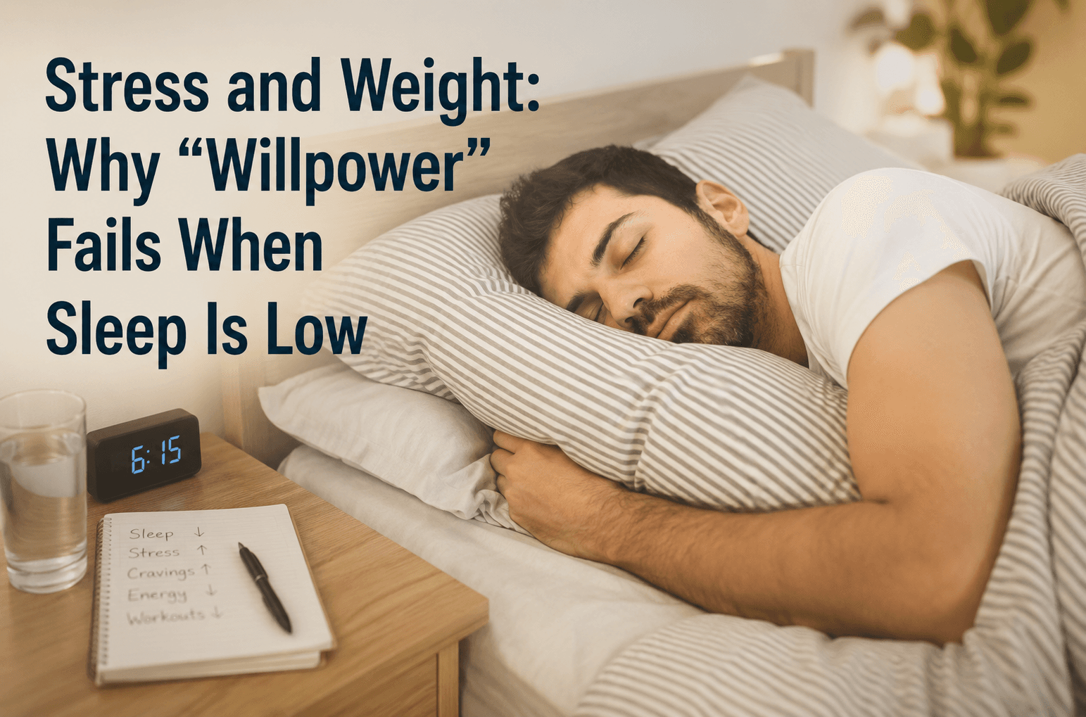 Stress and Weight Loss Sleep: Why Willpower Fails