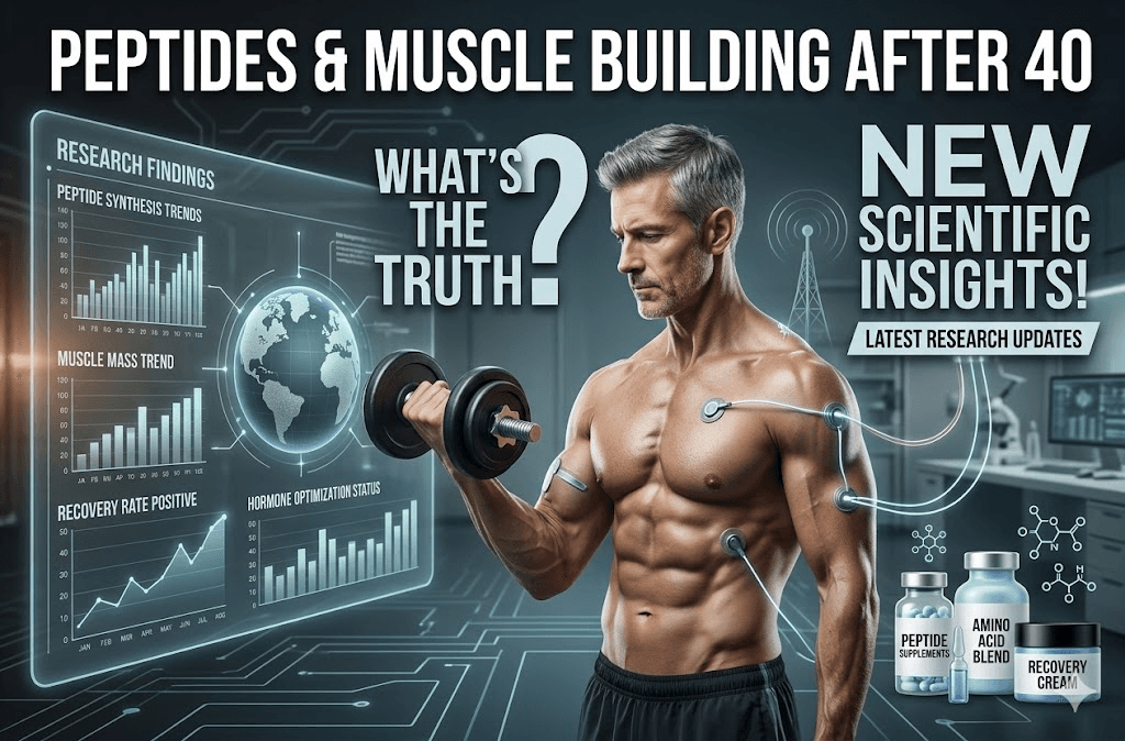 Peptides for Muscle Building After 40: What's the Truth?