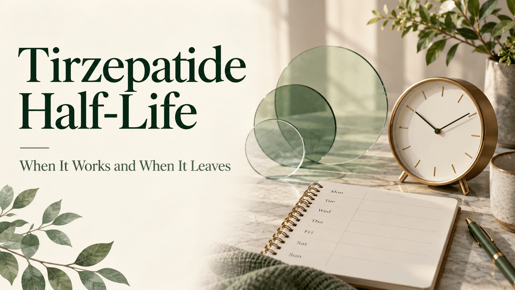 Tirzepatide Half-Life: When It Works and When It Leaves