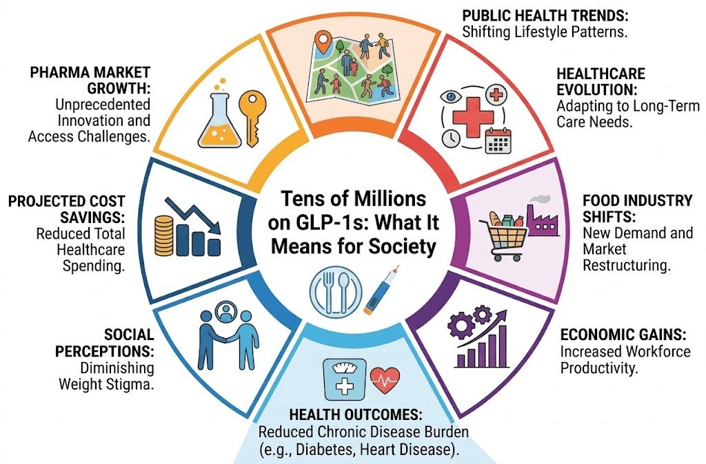 Tens of Millions on GLP-1s: The Societal Impact of Weight Loss Meds