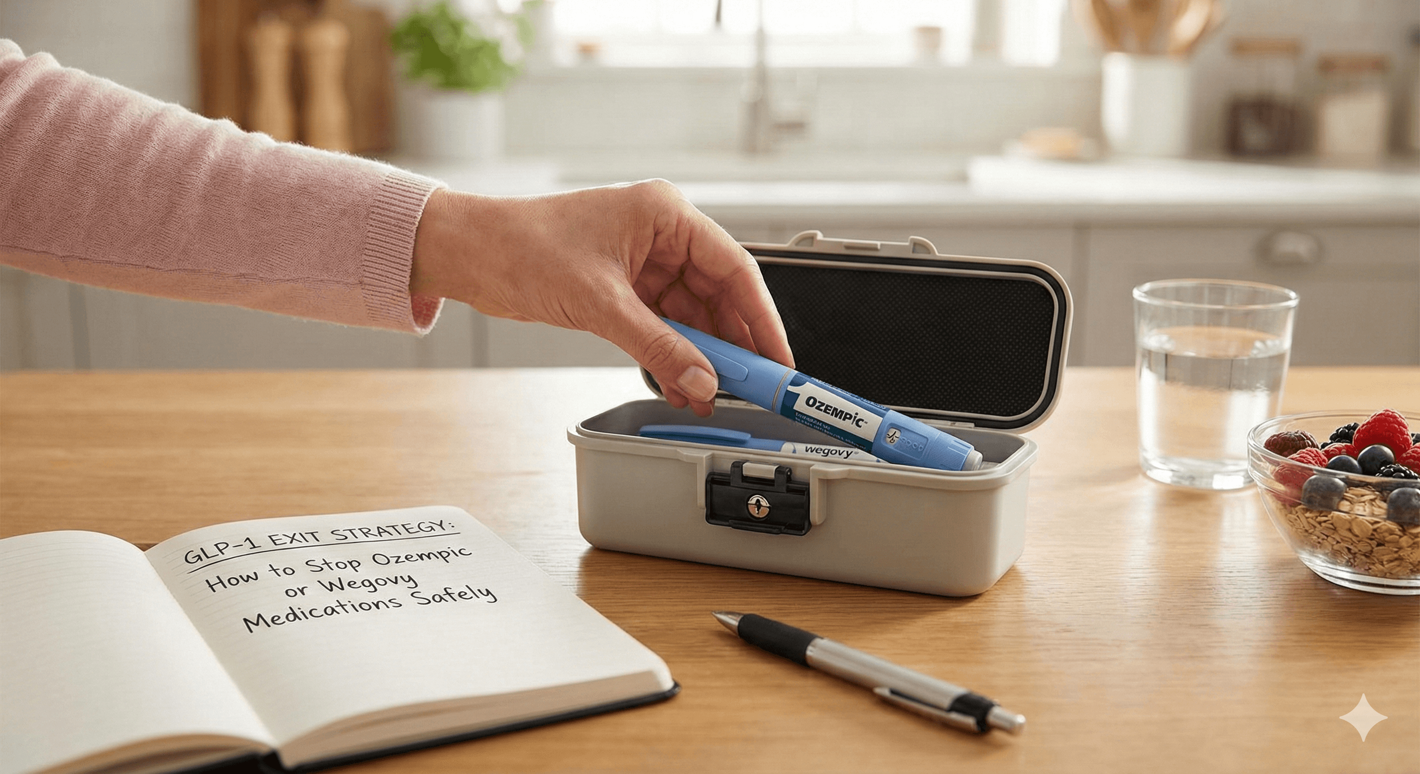 GLP-1 Exit Strategy: How to Stop Ozempic or Wegovy Medications Safely