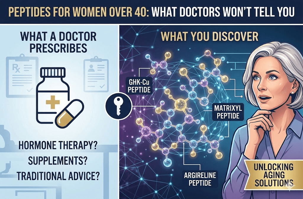 Peptides for Women Over 40: What Doctors Won't Tell You