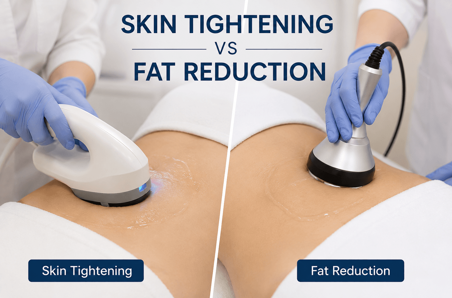Skin Tightening vs Fat Reduction: Key Differences