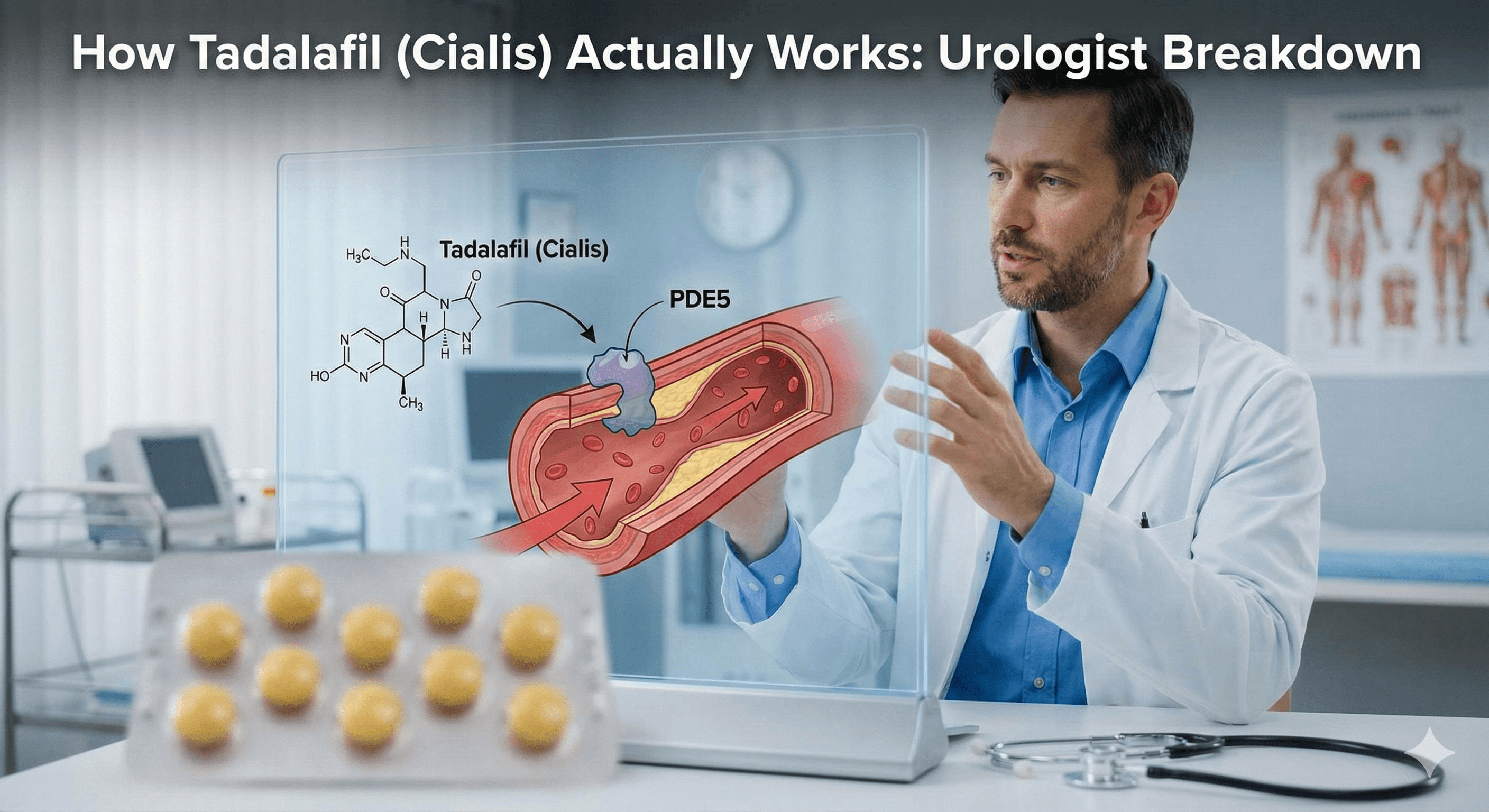 How Tadalafil (Cialis) Actually Works: Urologist Breakdown