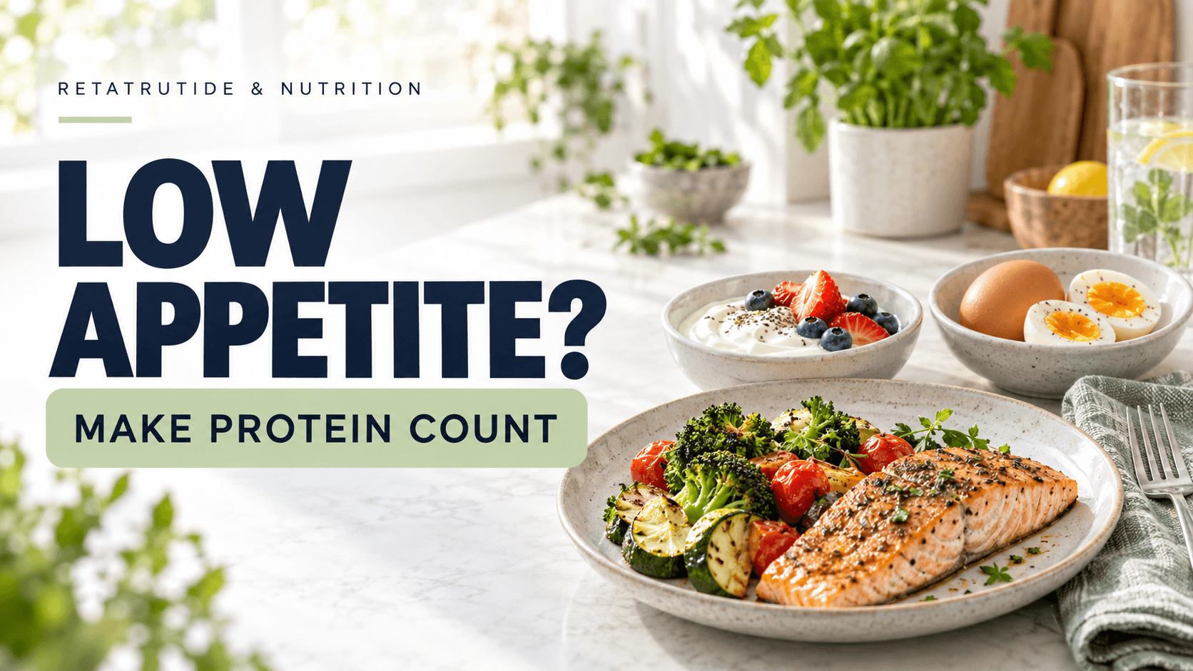 Muscle Preservation Protocol on Retatrutide: Hitting Protein Targets When Appetite Disappears