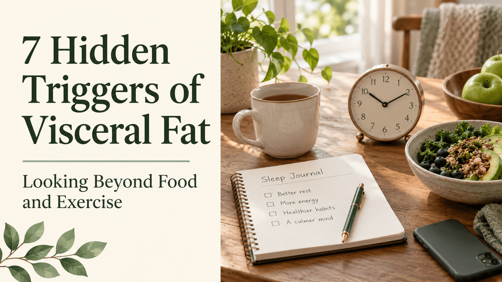 7 Hidden Triggers That May Be Driving Your Visceral Fat