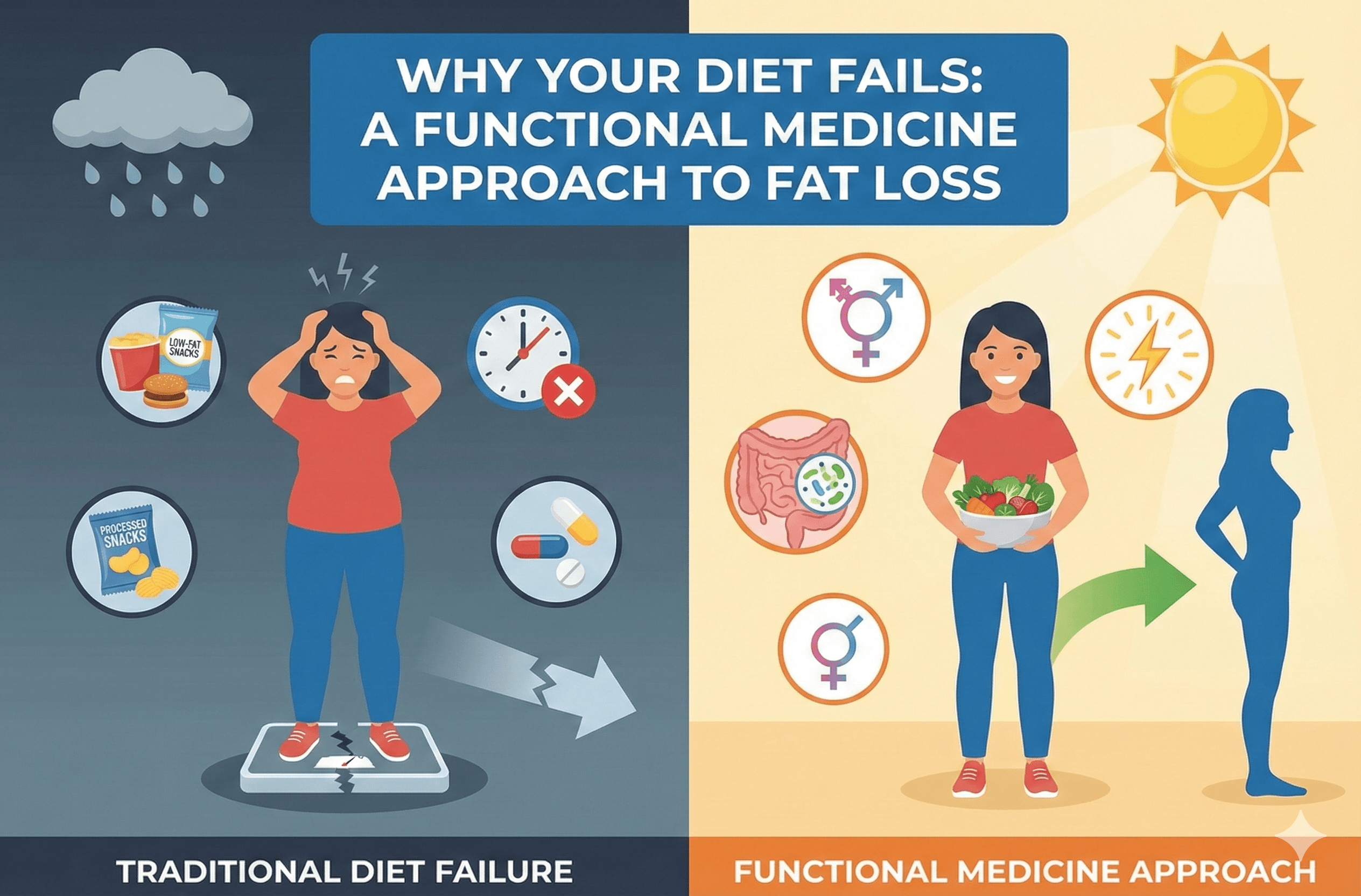Why Your Diet Fails: A Functional Medicine Approach to Fat Loss