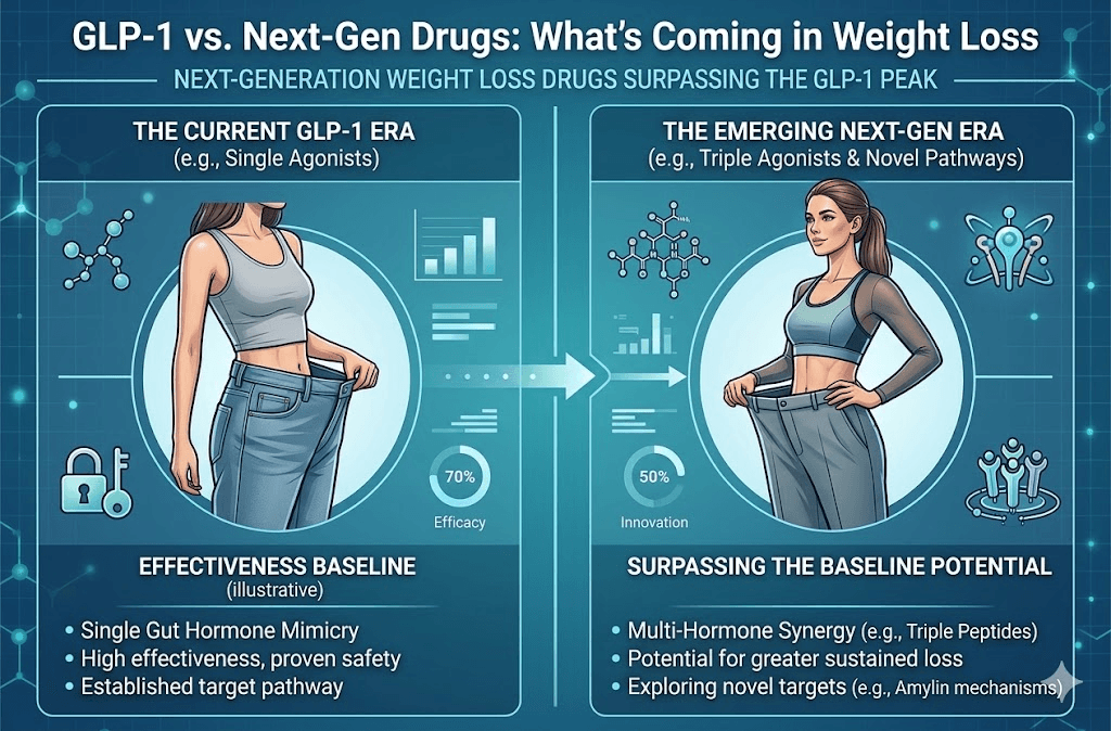 GLP-1 vs. Next-Gen Drugs: The Future of Weight Loss